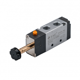 RV5221-06Q-WX Пневмораспределитель 5/2, G1/8, без катушки