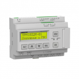 Регулятор для многоконтурных систем отопления и ГВС ТРМ1032М-12.00.К